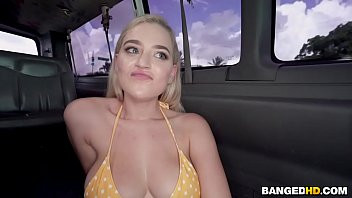 Play Hot Busty Blonde Teen Fucked On The Bangbus