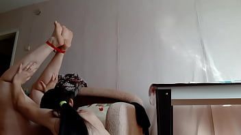 Play I tied her legs to make her orgasm - Girls fly orgasm