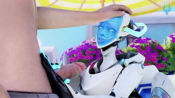 Play Overwatch Echo handjob