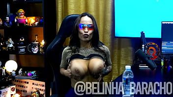 Play Ruan put the flashlight on her ass and it shone, CU LED - Belinha Baracho (FULL PODCAST ON RED/SHEER)