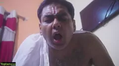 Play Old Monk's Rough Desi Saree Sex in Village!
