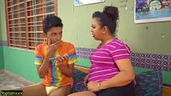 Play Indian Step-Sister Gets Creamed in Rough Doggystyle Sex