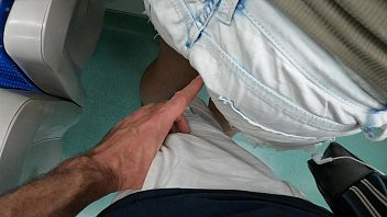 Play This is a Real Groping Video Part1 / Stranger Fingered her Pussy in Public Train