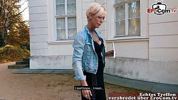 Play Deutsche Blonde Skinny tattoo Milf beim EroCom Date Blinddate abgeschleppt und gefickt POV