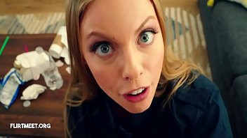 Play Police Stepmom Caught Son Jerking Off - Britney Amber